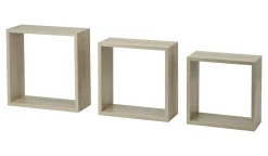 Dolle Würfelregal Frame 30 x 30 cm Eiche vintage 3er-Set