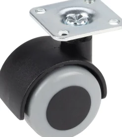 Doppelrolle Ø 40 mm für empfindliche Böden Tragkr. 30 kg