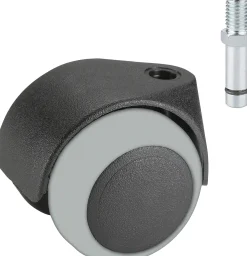 Doppelrolle Ø 40 mm mit Stift Tragkr. 30 kg
