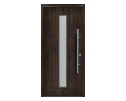 EcoStar Haustür ISOPRO IP 020S night oak 110 x 210 cm