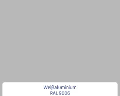 EcoStar Haustür ISOPRO Secur IPS 015 RC2 weißaluminium 110 x 210 cm