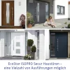 EcoStar Haustür ISOPRO Secur IPS 770S RC2 anthrazit metallic 110 x 210 cm