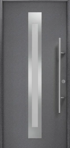 EcoStar Haustür ISOPRO Secur IPS 770S RC2 anthrazit metallic 110 x 210 cm