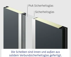EcoStar Haustür ISOPRO Secur IPS 810S RC2 dark oak 110 x 210 cm