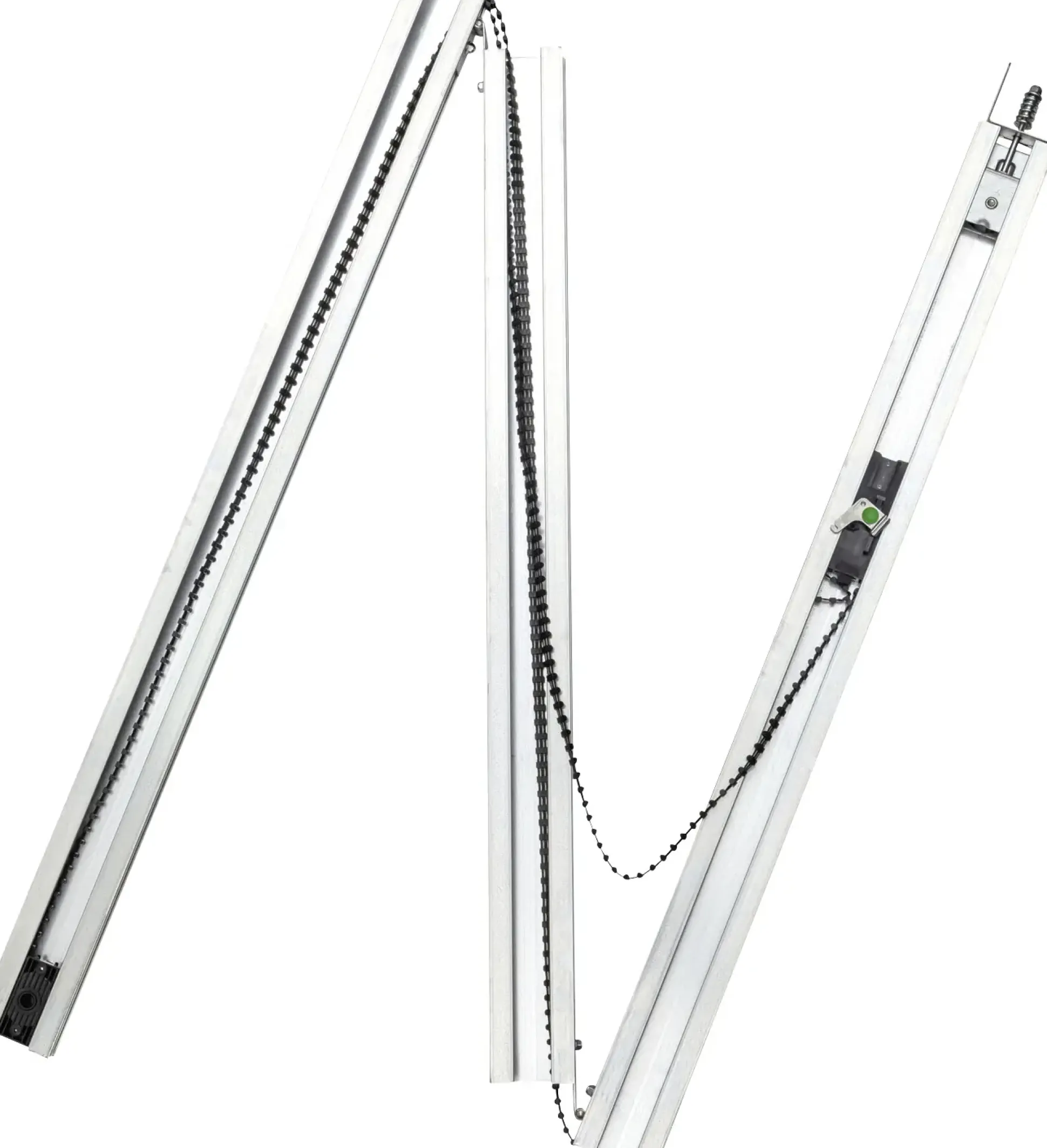 EcoStarMatic Garagen-Sektionaltor 237,5 x 212,5 cm verkehrsweiß Inkl. Torantrieb Liftronic 700