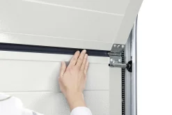 EcoStarMatic Garagen-Sektionaltor 250 x 200 cm verkehrsweiß Inkl. Torantrieb Liftronic 700