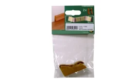 Endstück für Kunststoffleiste ku.04 Eiche antik