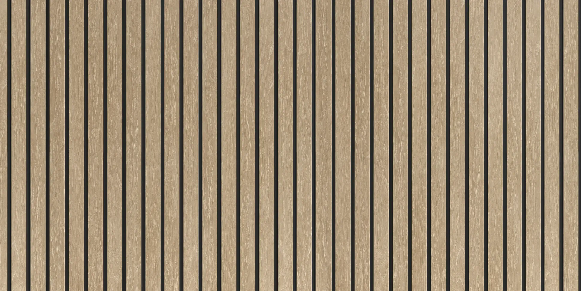 Fassadenverkleidung PVC 295 x 28,3 cm eiche/schwarz