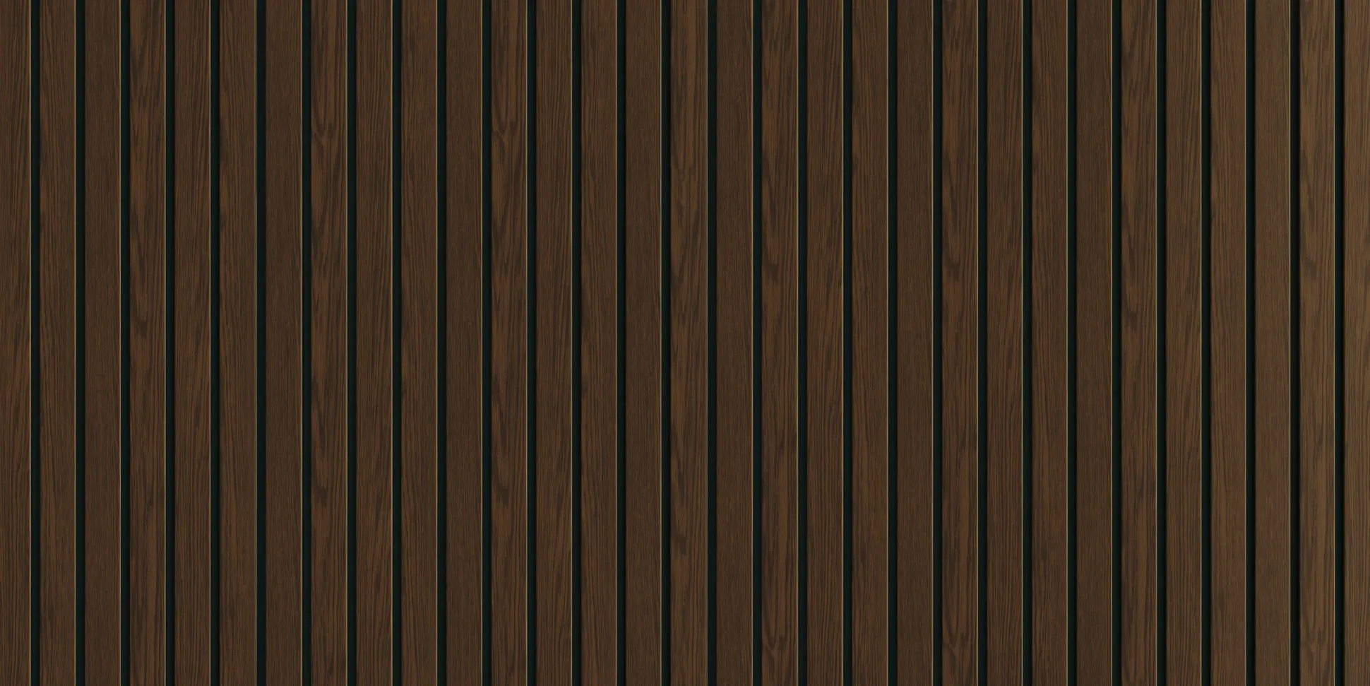 Fassadenverkleidung PVC 295 x 28,3 cm walnuss/schwarz