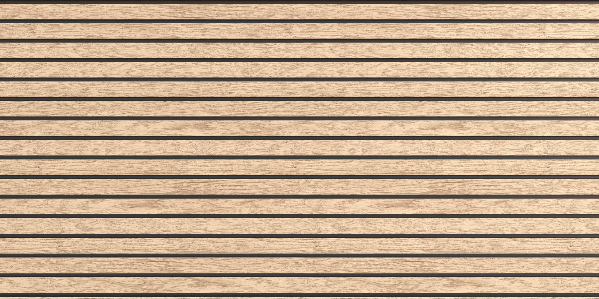 Fassadenverkleidung PVC 295 x 28,3 cm eiche hell/schwarz