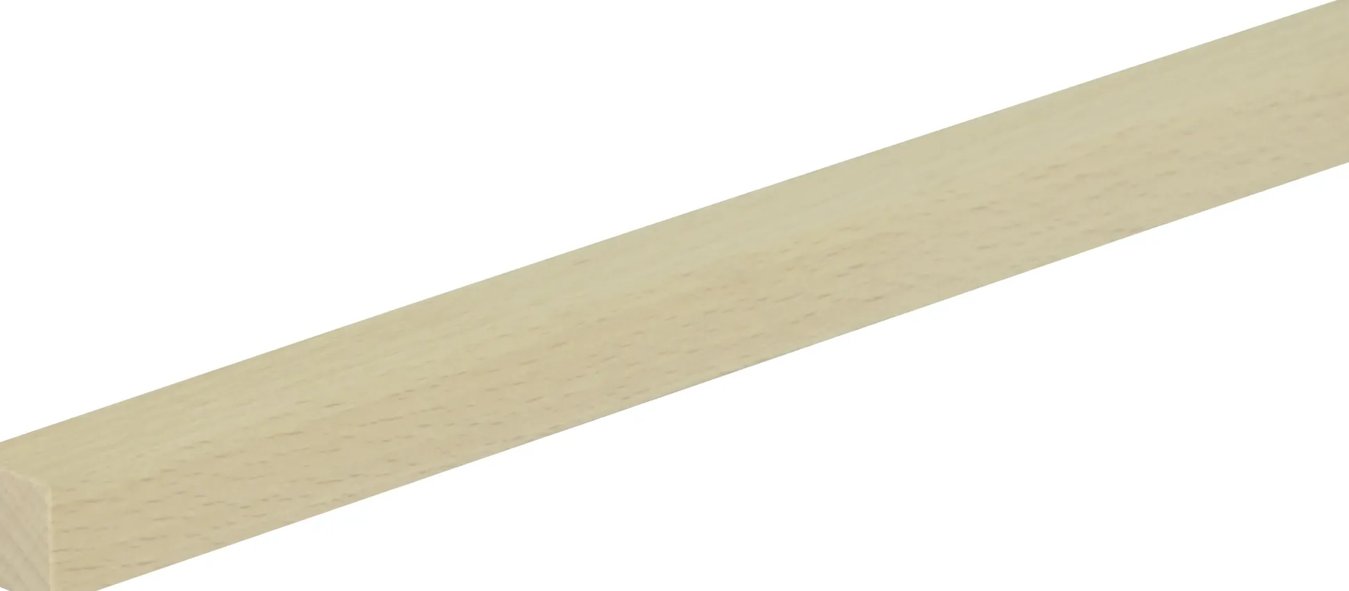 FN Neuhofer Flachleiste 95 cm 15 x 15 mm Buche