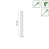 FN Neuhofer Flachleiste 100 cm 60 x 5 mm Fichte/Kiefer
