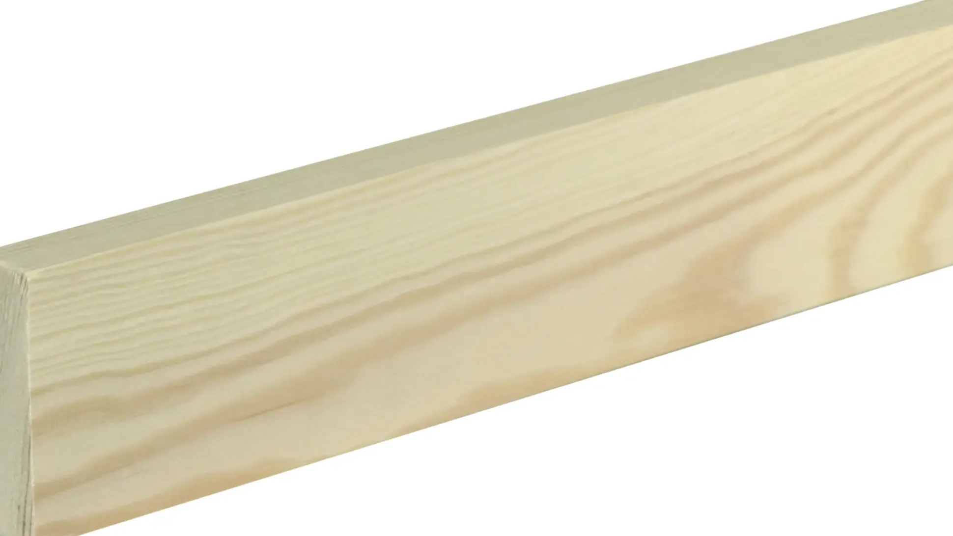 FN Neuhofer Flachleiste 240 cm 60 x 19 mm Fichte/Kiefer
