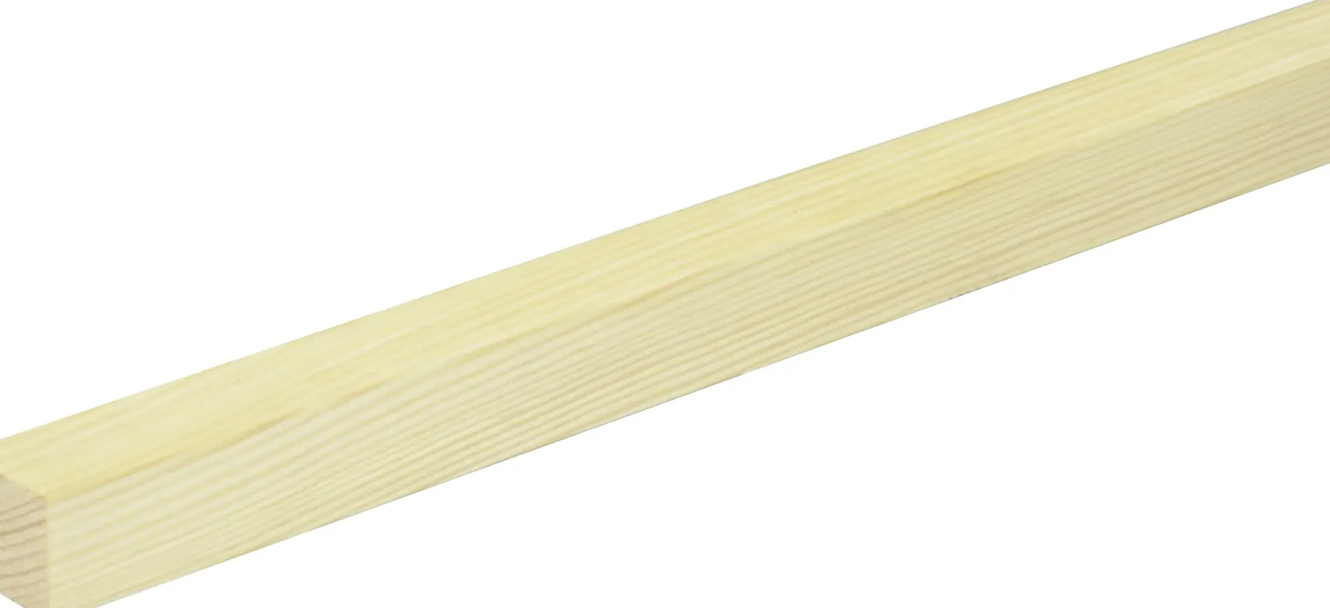 FN Neuhofer Flachleiste 100 cm 20 x 20 mm Fichte/Kiefer