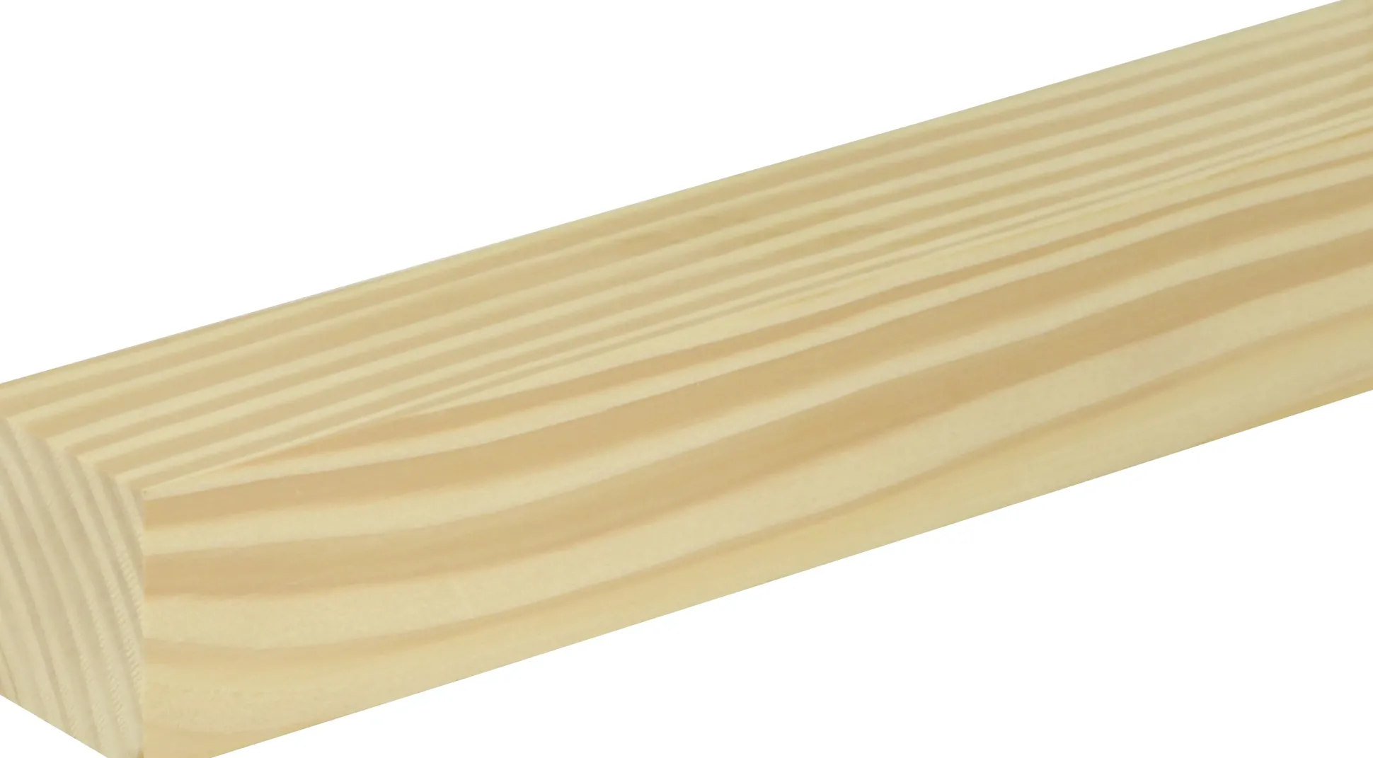FN Neuhofer Flachleiste 100 cm 40 x 40 mm Fichte/Kiefer