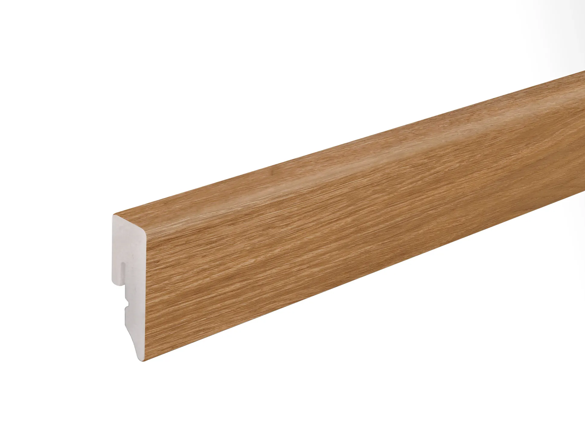 FN Neuhofer Fußleiste 240 cm 38,5 x 15 mm Eiche ambiance foliert