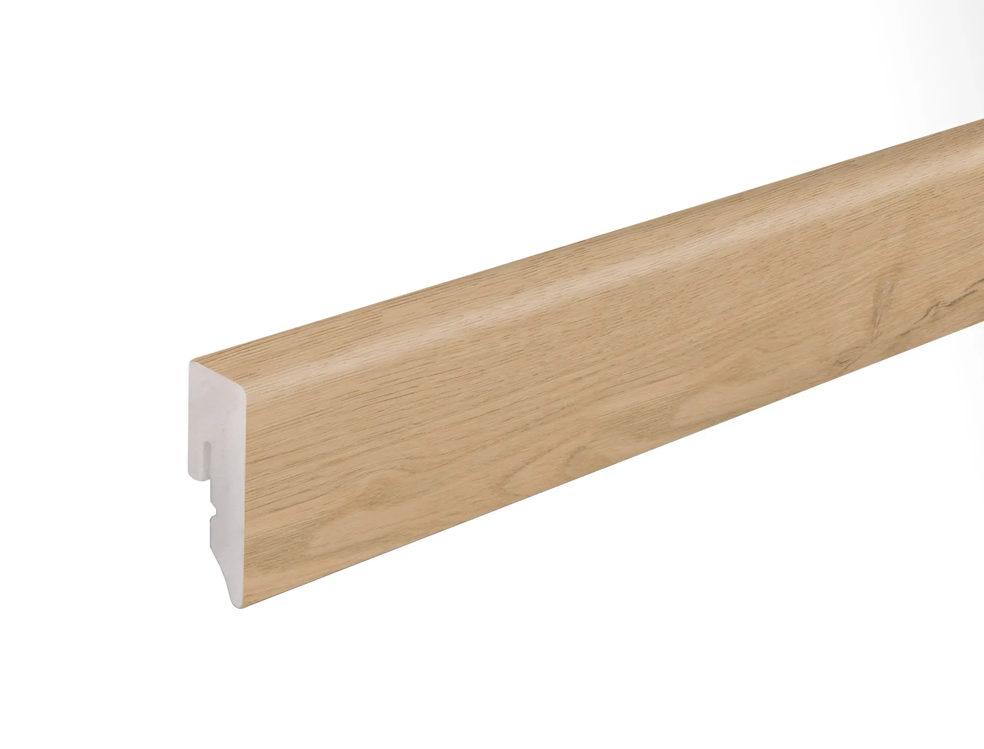 FN Neuhofer Fußleiste 240 cm 38,5 x 15 mm Eiche nova Scandic natur foliert