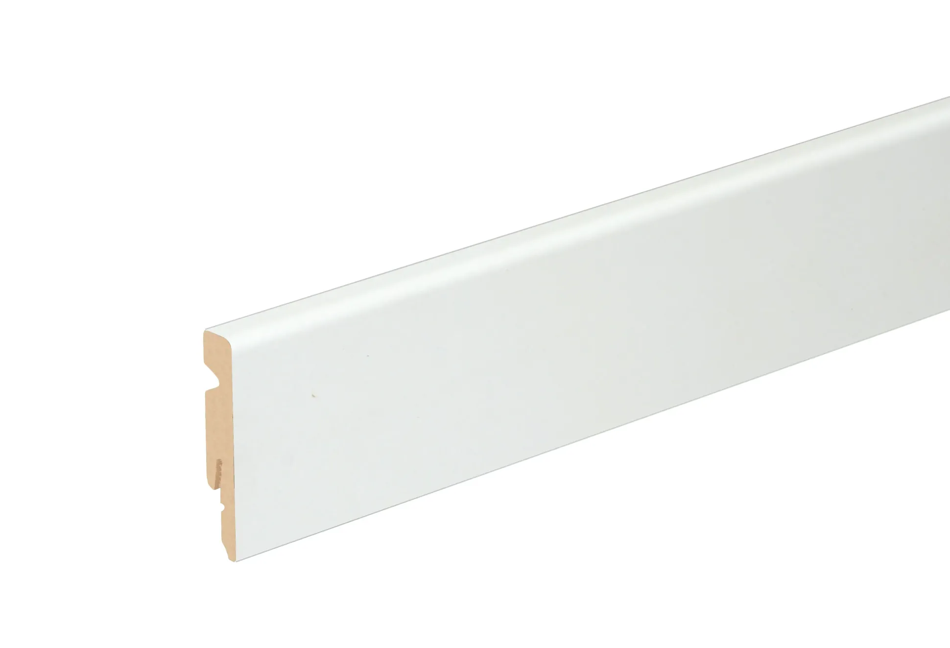FN Neuhofer Fußleiste 220 cm 60 x 11 mm weiß