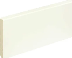 FN Neuhofer Fußleiste eckig 240 cm 96 x 18 mm Fichte/Kiefer weiß