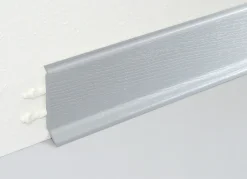 FN Neuhofer Kernsockelleiste 250 cm 60 x 14 mm hellgrau