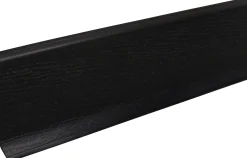 FN Neuhofer Kernsockelleiste 250 cm 60 x 14 mm schwarz