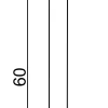 FN Neuhofer Kernsockelleiste 250 cm 60 x 14 mm Buche select