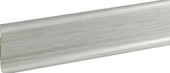 FN Neuhofer Klemmsockelleiste 250 cm 50 x 22,5 mm Silberesche