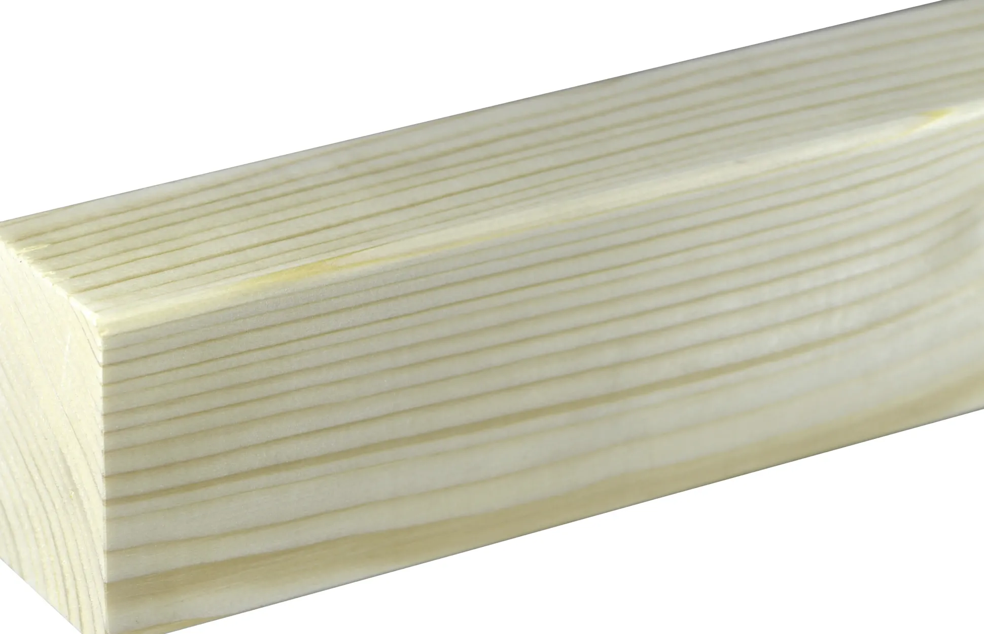 FN Neuhofer Rahmenholz gerundet 100 cm 75 x 55 mm Fichte