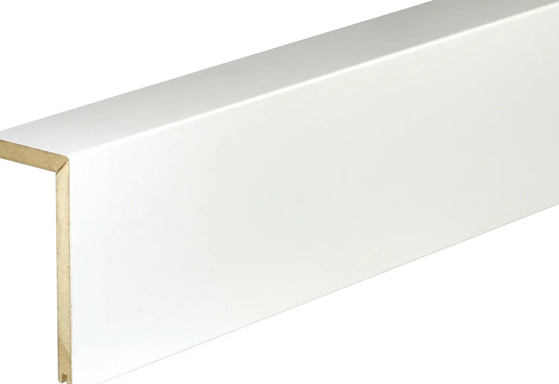 FN Neuhofer Rohrsockelleiste 240 cm 91 x 41 mm weiß