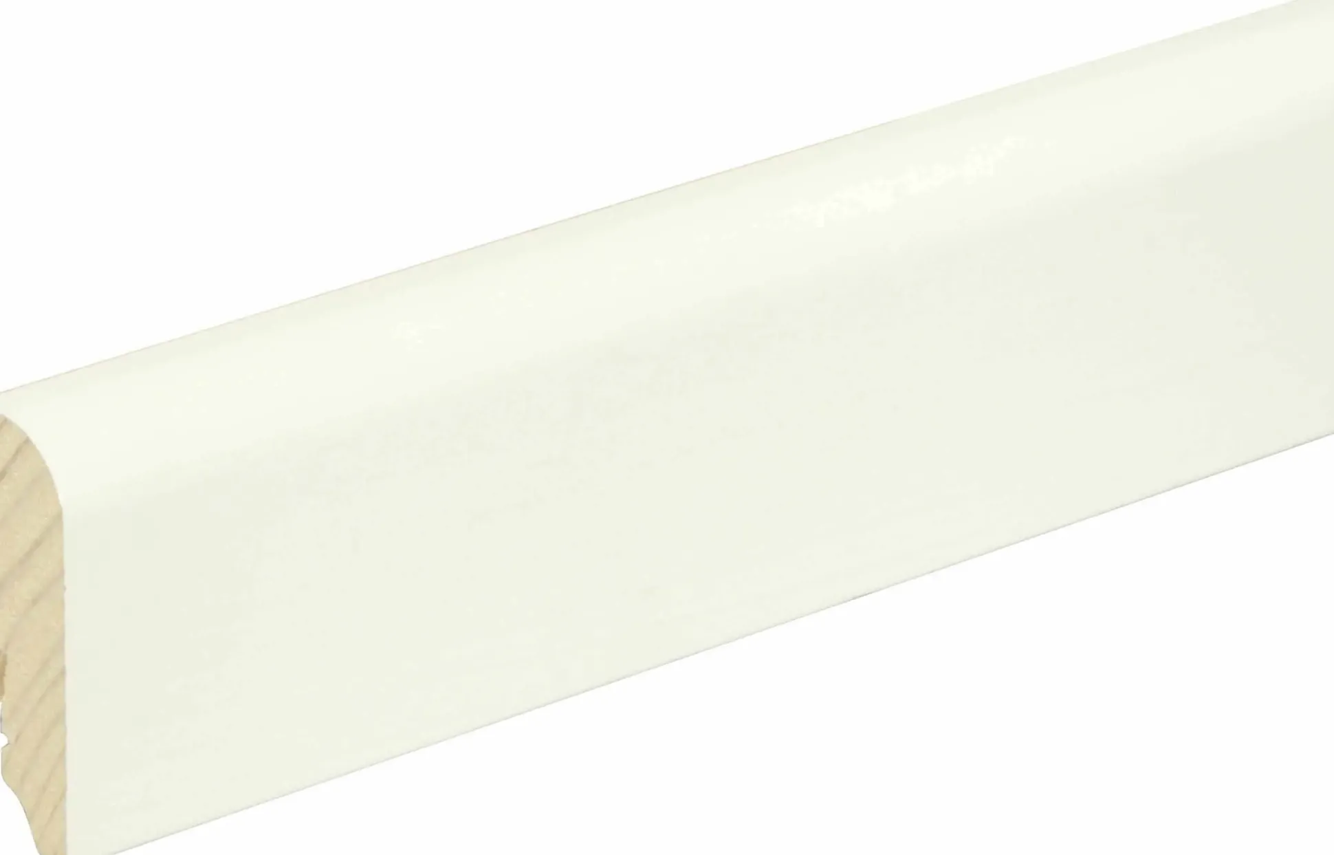 FN Neuhofer Sockelleiste gerundet 240 cm 58 x 18 mm Fichte oder Kiefer