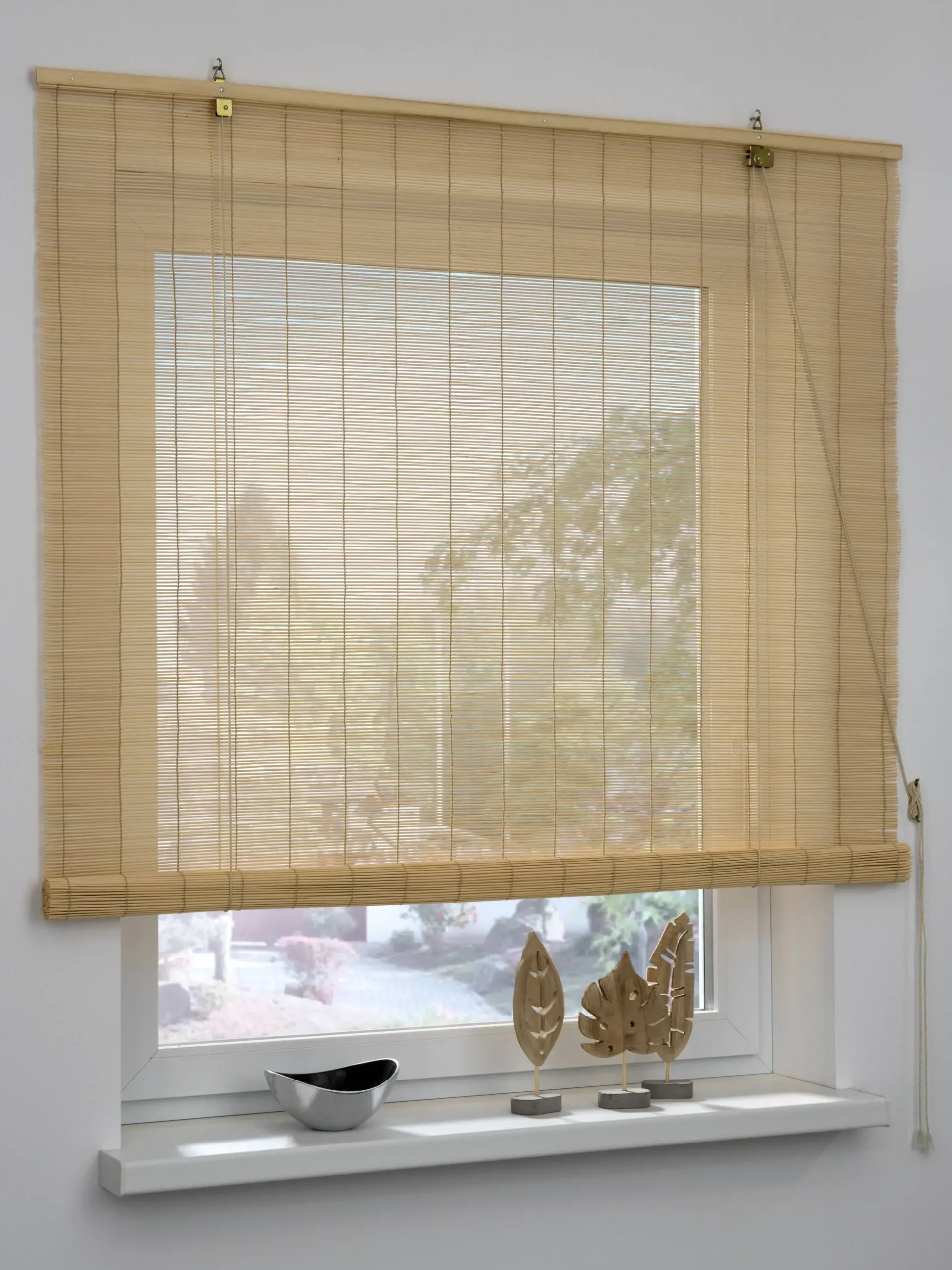 Gardinia Bambus-Rollo natur 60 x 160 cm
