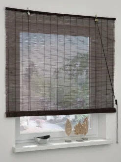 Gardinia Bambus-Rollo schoko 60 x 160 cm