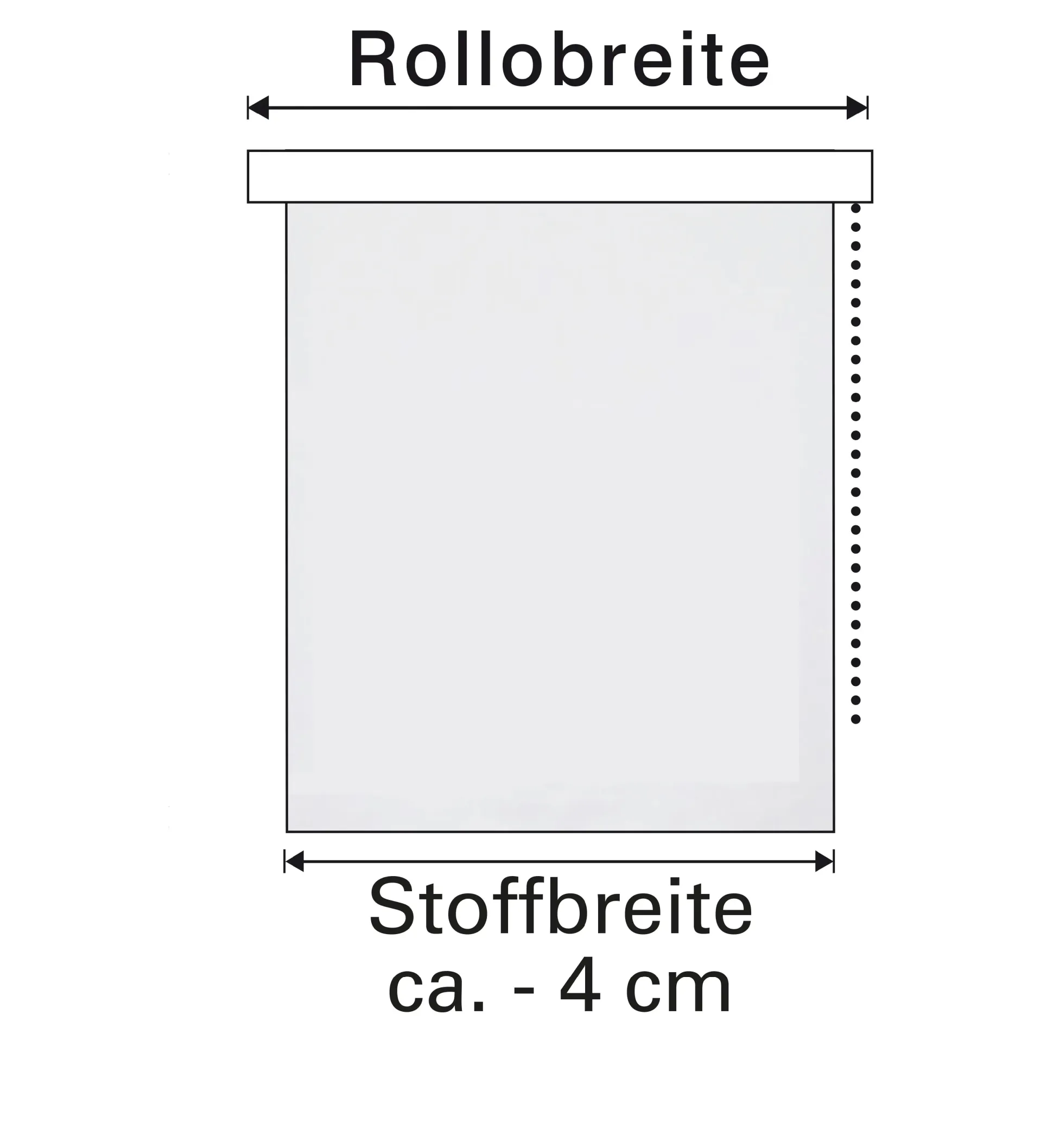 Gardinia EasyFix Doppelrollo schwarz 60 x 150 cm