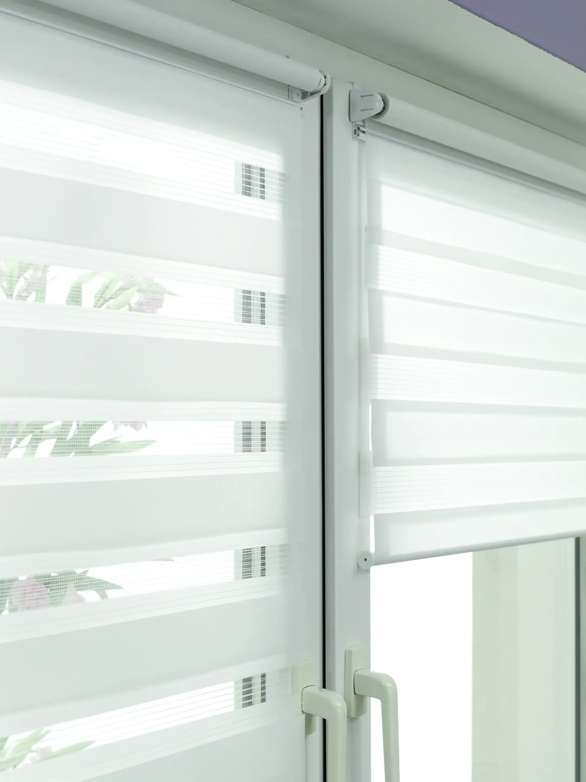 Gardinia EasyFix Doppelrollo weiß 60 x 150 cm