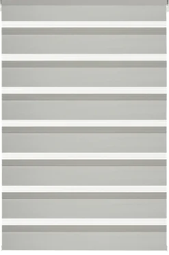 Gardinia EasyFix Doppelrollo grau 100 x 150 cm