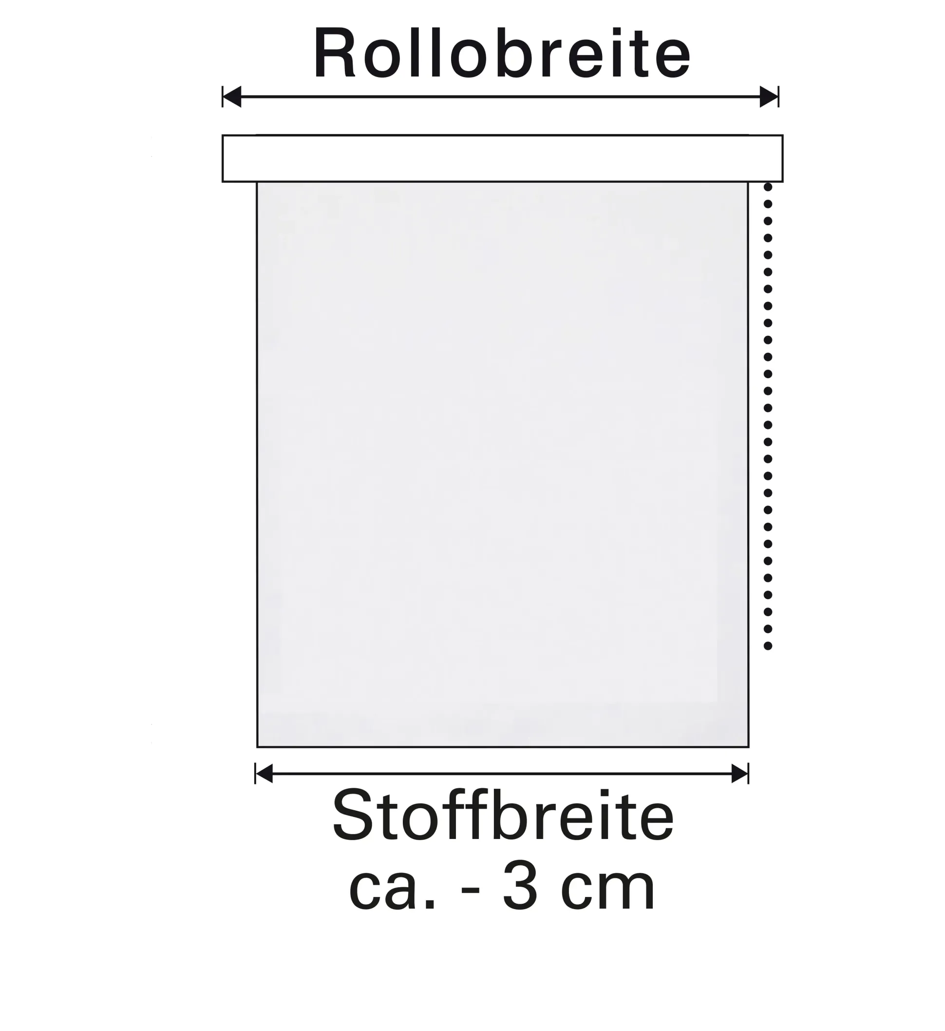 Gardinia EasyFix Rollo grau-melange 100 x 150 cm