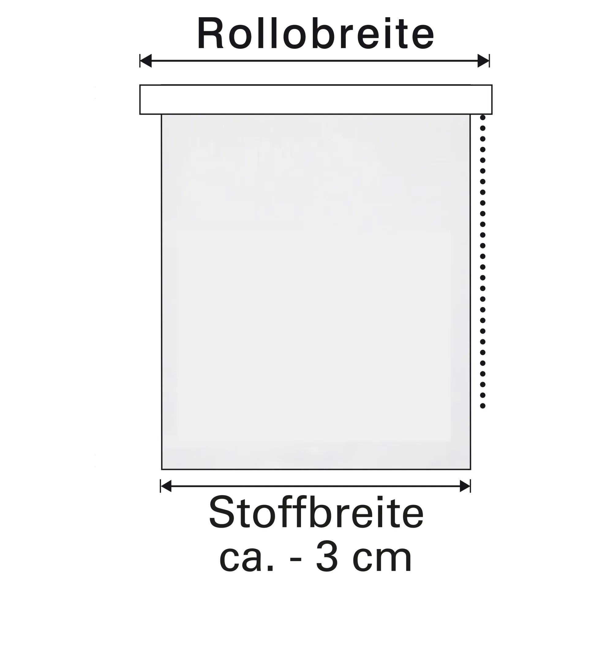 Gardinia EasyFix Rollo mit Blättern weiß beige 120 x 150 cm