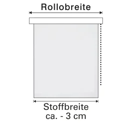 Gardinia EasyFix Rollo mintgrün 120 x 150 cm