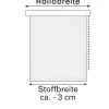 Gardinia EasyFix Rollo steingrau 120 x 150 cm