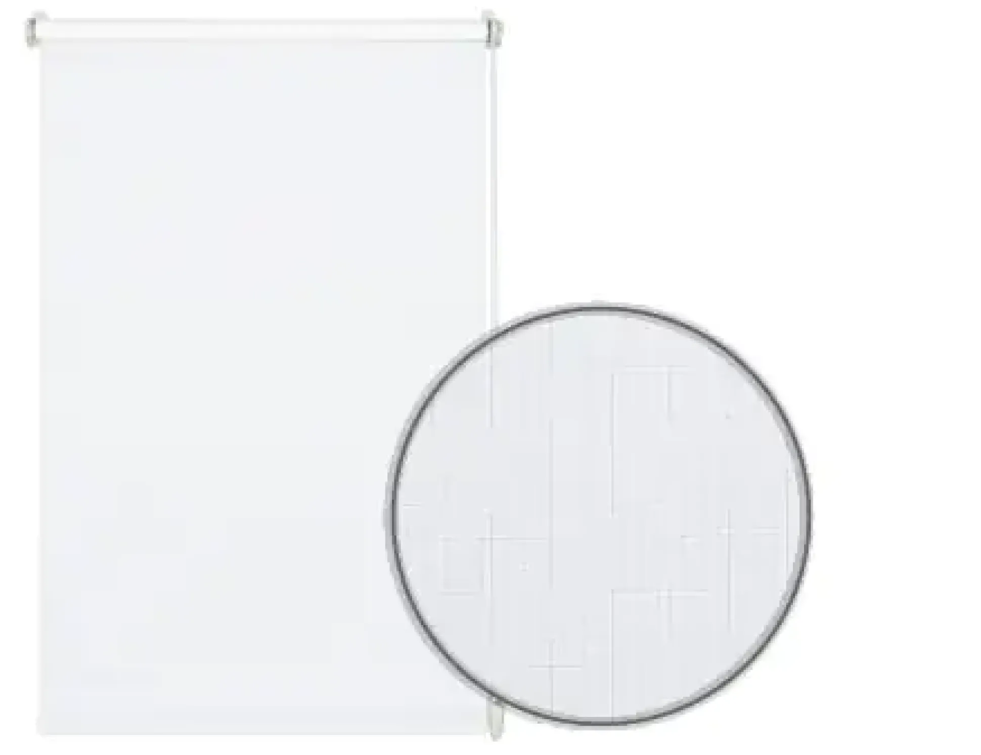 Gardinia Easyfix Rollo Uni reinweiß 60 x 150 cm