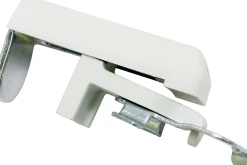 Gardinia Klemmträger für Aluminium-Jalousien weiß, Metall, 2 Stück