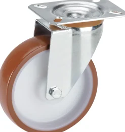 Geräte-Lenkrolle 80 x 30 mm Tragkr. 100 kg