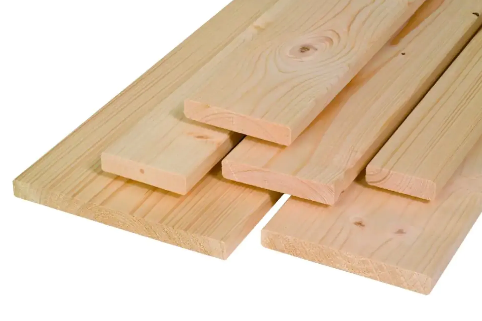 Glattkantbrett Fichte Tanne 200 x 8 cm 18 mm 4-seitig gehobelt
