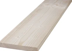 Glattkantbrett Fichte Tanne 250 x 17 cm 18 mm 4-seitig gehobelt