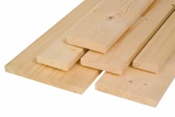 Glattkantbrett Fichte Tanne 250 x 12 cm 18 mm 4-seitig gehobelt