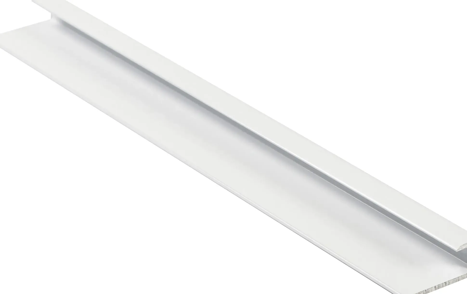 Grosfillex Einfass-Profil 2,6 m 6 x 5,5 mm Alu weiß