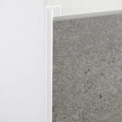 Grosfillex Einfass-Profil 2,6 m 6 x 5,5 mm Alu weiß