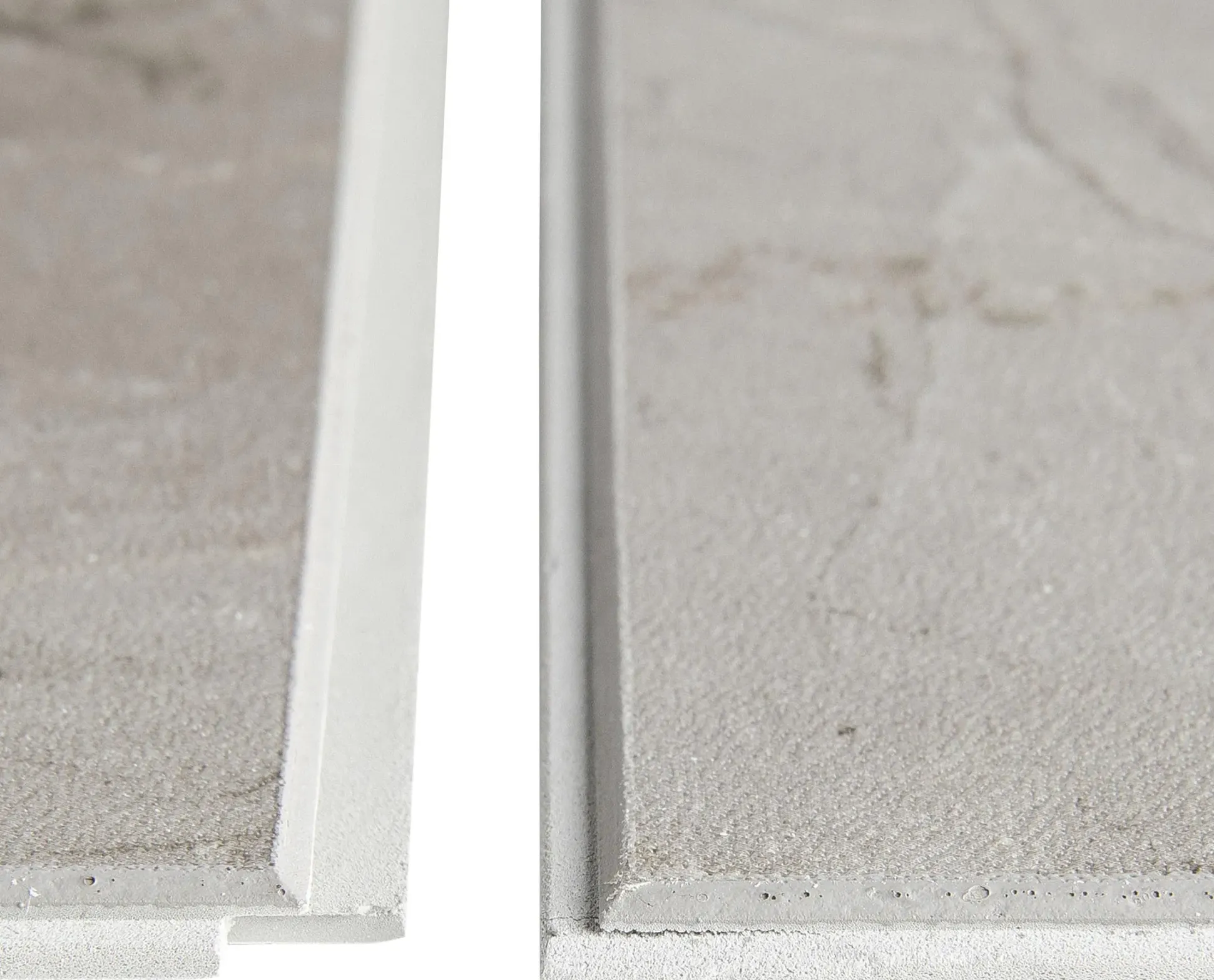 Grosfillex Kunststoffpaneel Marmor 60 x 30 cm 5 mm grau