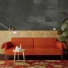 Grosfillex Kunststoffpaneel Marmor 60 x 30 cm 5 mm schwarz