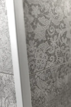 Grosfillex Kunststoffpaneel GX Wall+ Grey Cement Flower 90 x 45 cm 5 mm